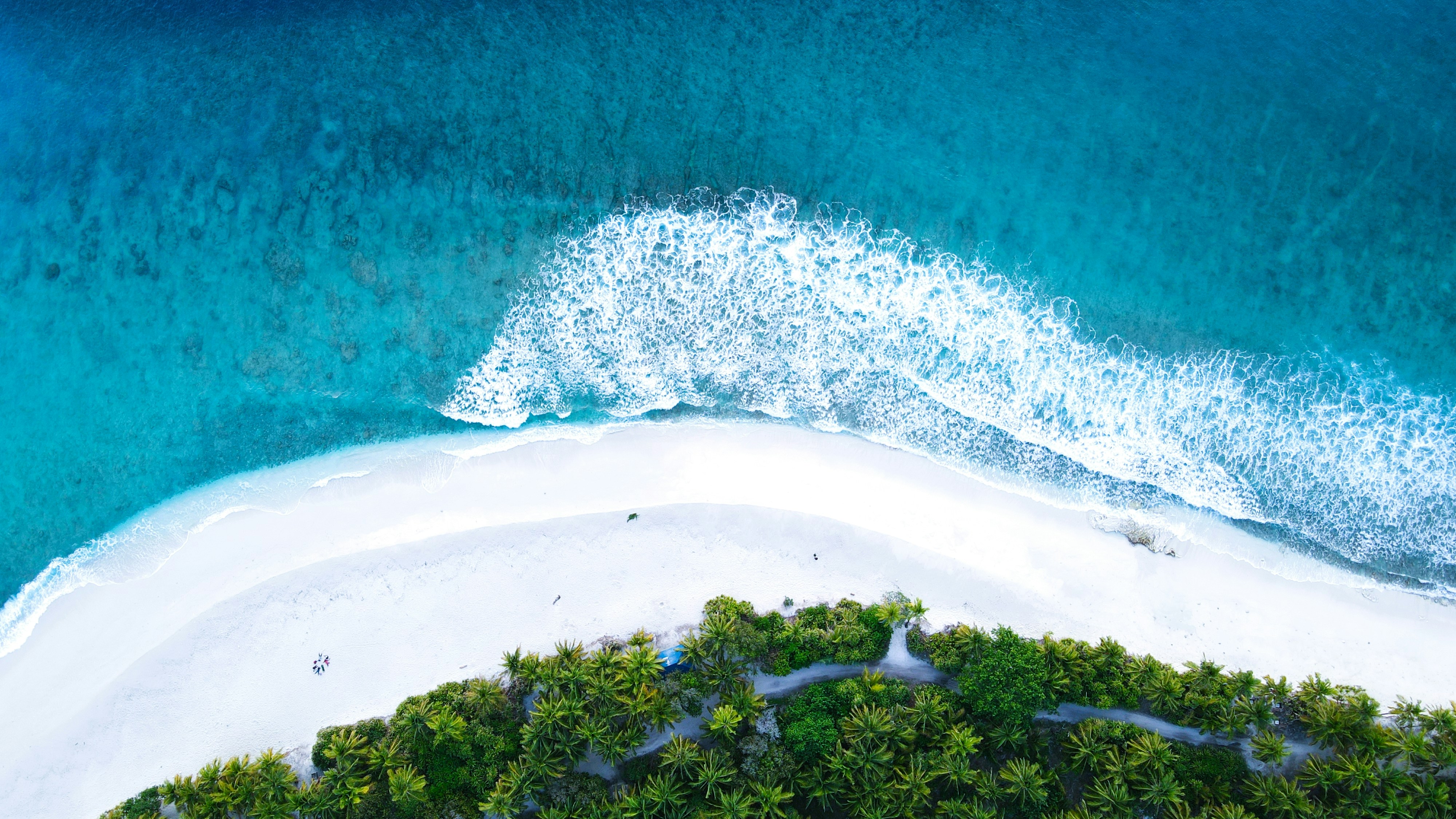 Overwater villa sunset in Maldives